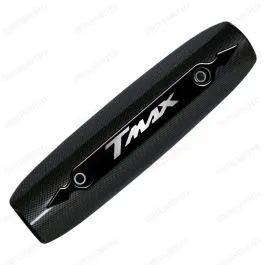 BRIXIAMOTO PROTECTION CHALEUR ECHAPPEMENT CARBON T-MAX 500 530 2007-2016 LOGO 3D NOIR GRIS 3 BRIXIAMOTO PROTECTION CHALEUR ECHAPPEMENT CARBON T-MAX 500 530 2007-2016 LOGO 3D NOIR GRIS