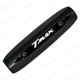 BRIXIAMOTO PROTECTION CHALEUR ECHAPPEMENT CARBON T-MAX 500 530 2007-2016 LOGO 3D NOIR BLANC 3 BRIXIAMOTO PROTECTION CHALEUR ECHAPPEMENT CARBON T-MAX 500 530 2007-2016 LOGO 3D NOIR BLANC