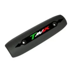 BRIXIAMOTO PROTECTION CHALEUR ECHAPPEMENT NOIR T-MAX 500 530 2007-2016 LOGO 3D NOIR ITALIE