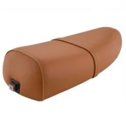 DIEFFE 79019300 SELLE MARRON POLI PER VESPA PX 98 PX80 P200E AVEC SERRURE