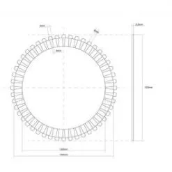 DISQUE EMBRAYAGE FCC 741205