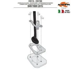 Extension Béquille Latérale KAPPA ES5118K