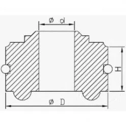 CAOUTCHOUC FIN COURSE KAYABA 120244400101