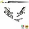 KIT DE REPOSE-PIEDS ARRIERE LIGHTECH FTRHO006 -Promos pièces de moto Boutique lightech ftrho006 974923 01