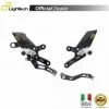 KIT DE REPOSE-PIEDS ARRIERE LIGHTECH FTRHO008W -Promos pièces de moto Boutique lightech ftrho008w 974928 01