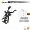 SUPPORT PLAQUE IMMATRICULATION LIGHTECH KTARGU101A3 -Promos pièces de moto Boutique lightech ktargu101a3 975448 01