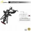 SUPPORT PLAQUE IMMATRICULATION LIGHTECH KTARSU112B2 -Promos pièces de moto Boutique lightech ktarsu112b2 975735 01