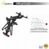 SUPPORT PLAQUE IMMATRICULATION LIGHTECH KTARSU114B3