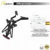 SUPPORT PLAQUE IMMATRICULATION LIGHTECH KTARYA114A3 -Promos pièces de moto Boutique lightech ktarya114a3 975823 01