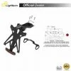 SUPPORT PLAQUE IMMATRICULATION LIGHTECH KTARYA118B3 -Promos pièces de moto Boutique lightech ktarya118b3 975839 01