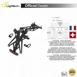 SUPPORT PLAQUE IMMATRICULATION LIGHTECH KTARYA119A2