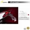 SUPPORT PLAQUE IMMATRICULATION LIGHTECH TARDU109B3 -Promos pièces de moto Boutique lightech tardu109b3 977516 01