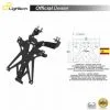 SUPPORT PLAQUE IMMATRICULATION LIGHTECH TARMV105A3 2 SUPPORT PLAQUE IMMATRICULATION LIGHTECH TARMV105A3 -Promos pièces de moto Boutique lightech tarmv105a3 977770 01