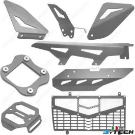 Protection Radiateur Moto MYTECH BMW495S 3 Protection Radiateur Moto MYTECH BMW495S