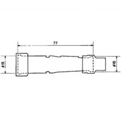 CAPUCHON BOUGIE NGK SD01F