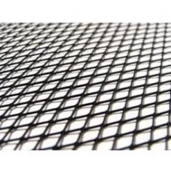 ONE GRILLE DÉCORATIVE ALUMINIUM SCOOTER MOTO GRILLE TUNING PRISE D'AIR NOIR