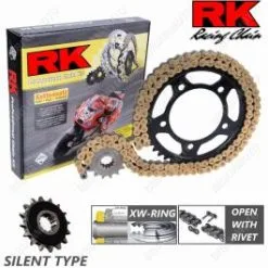CHAINE RK 525ZXW PIGNON 15S ARRIERE 43 GBR