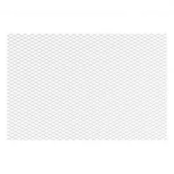 GRILLE METALLIQUE PRISE AIR STR8 BLANC